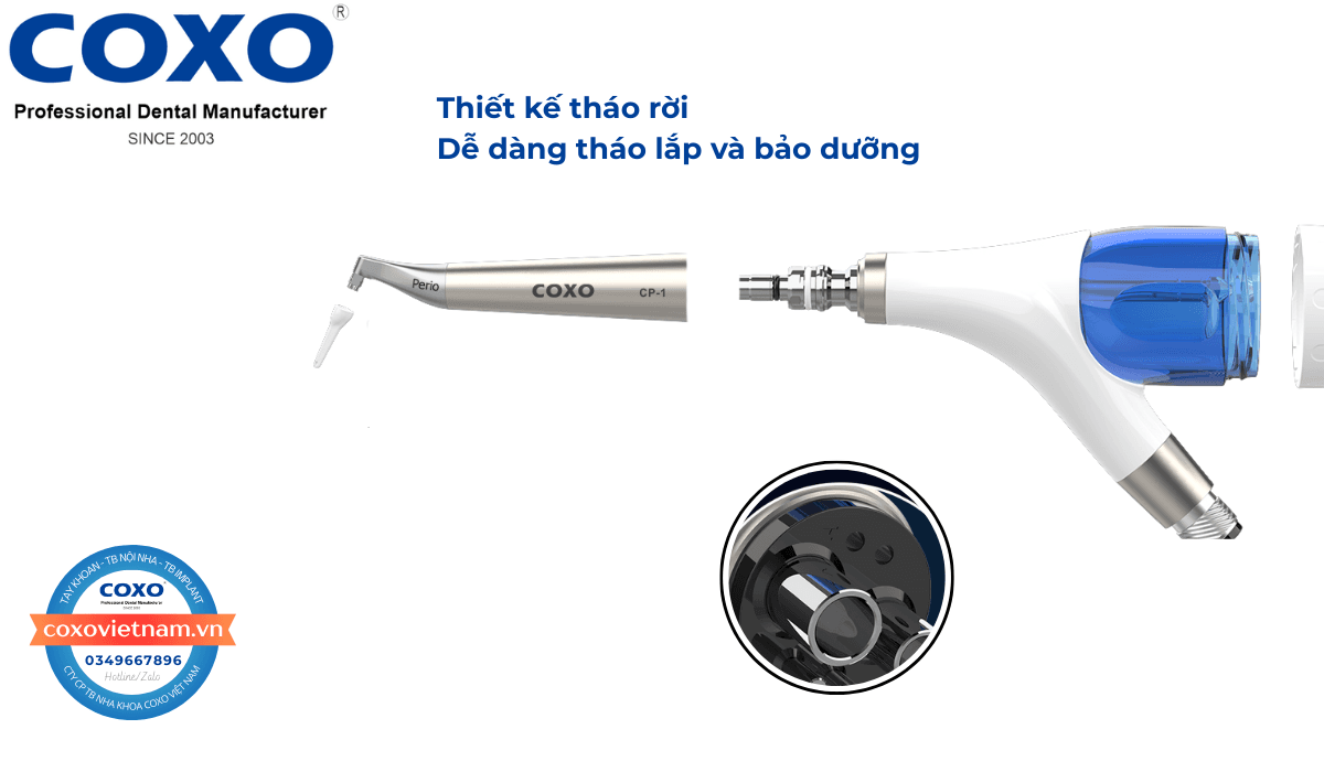 Đầu thổi cát COXO 2 in 1 CP-1