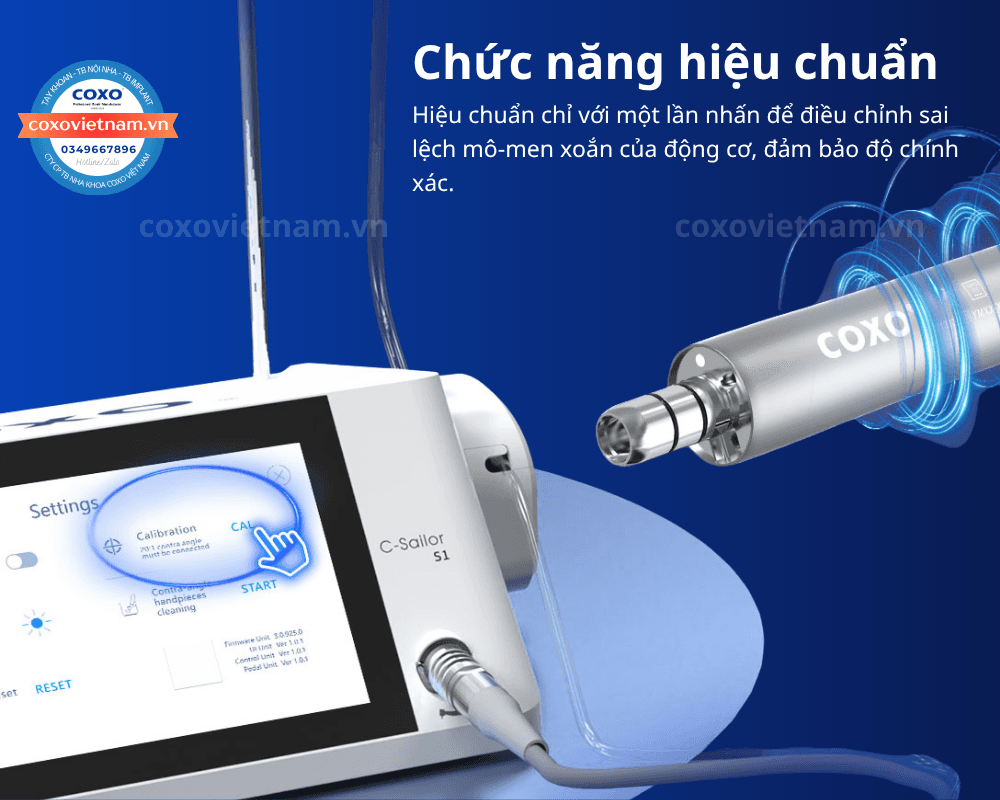 Máy cắm implant COXO C-Sailor S1