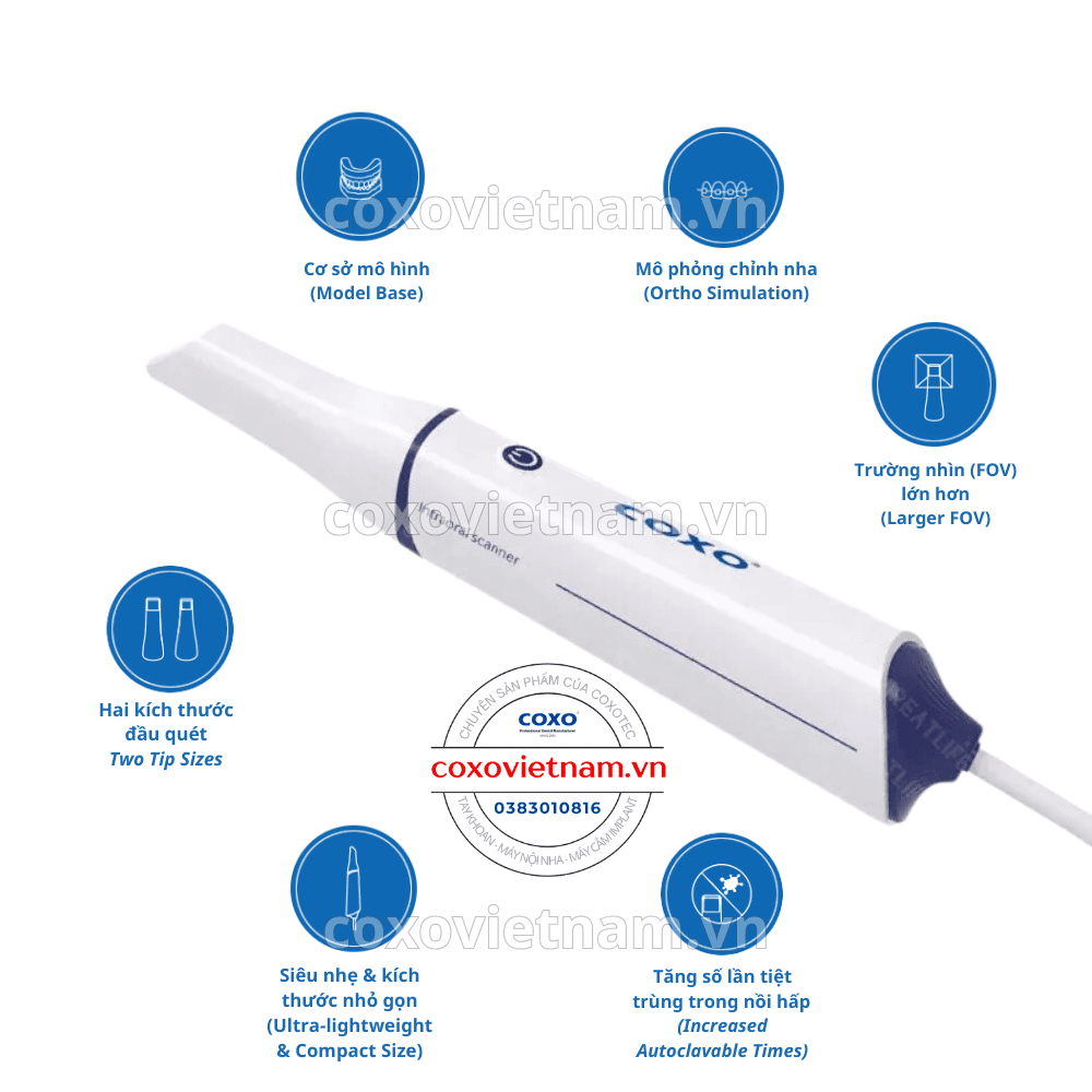Máy scan trong miệng COXO DL-300P
