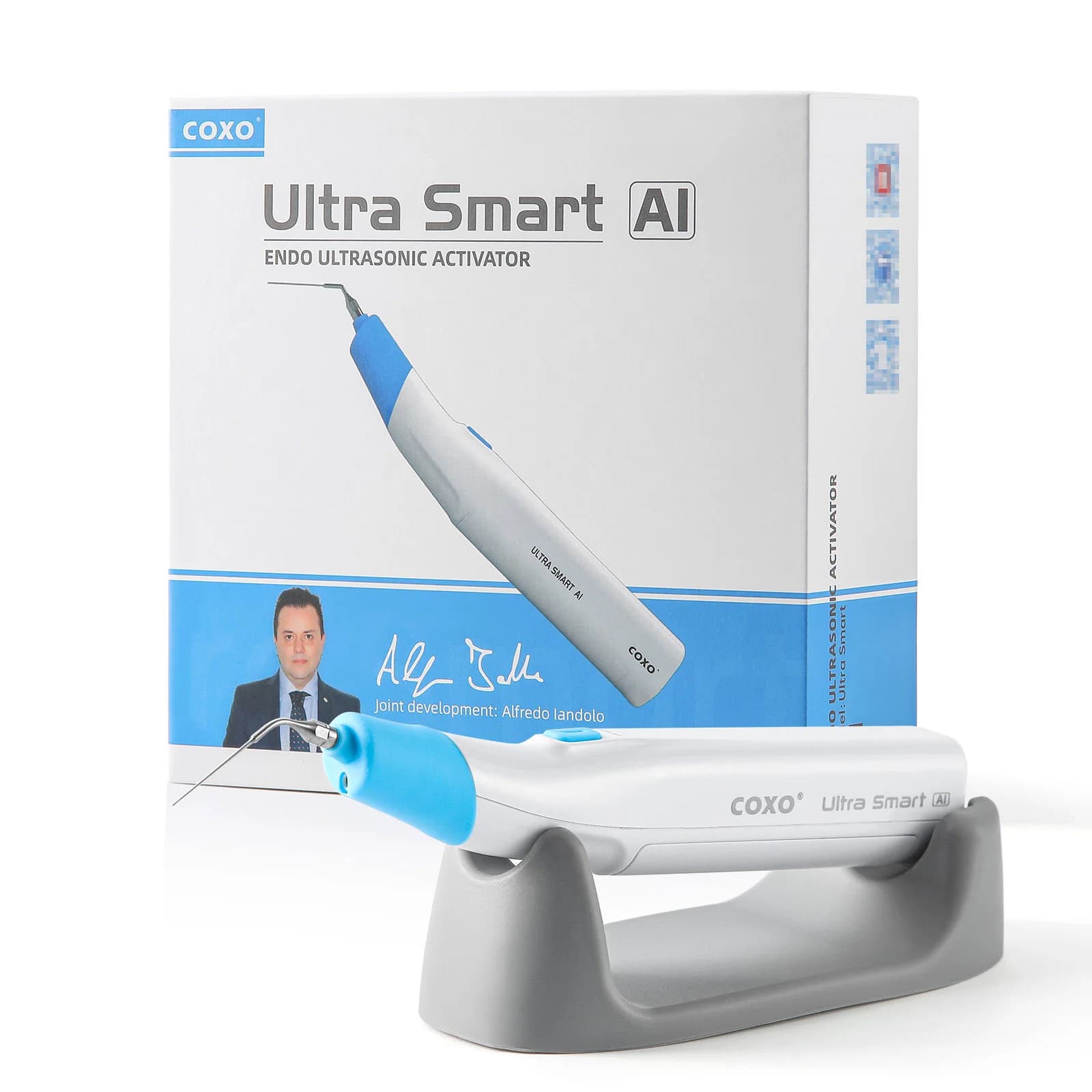 COXO ULTRA SMART AI — Máy Rung Siêu Âm Kênh Tủy AI