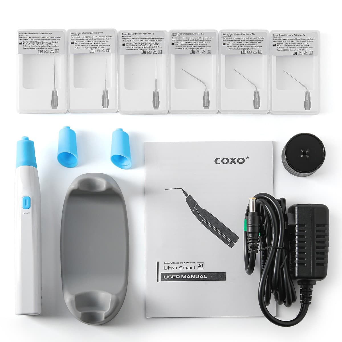 COXO ULTRA SMART AI — Máy Rung Siêu Âm Kênh Tủy AI