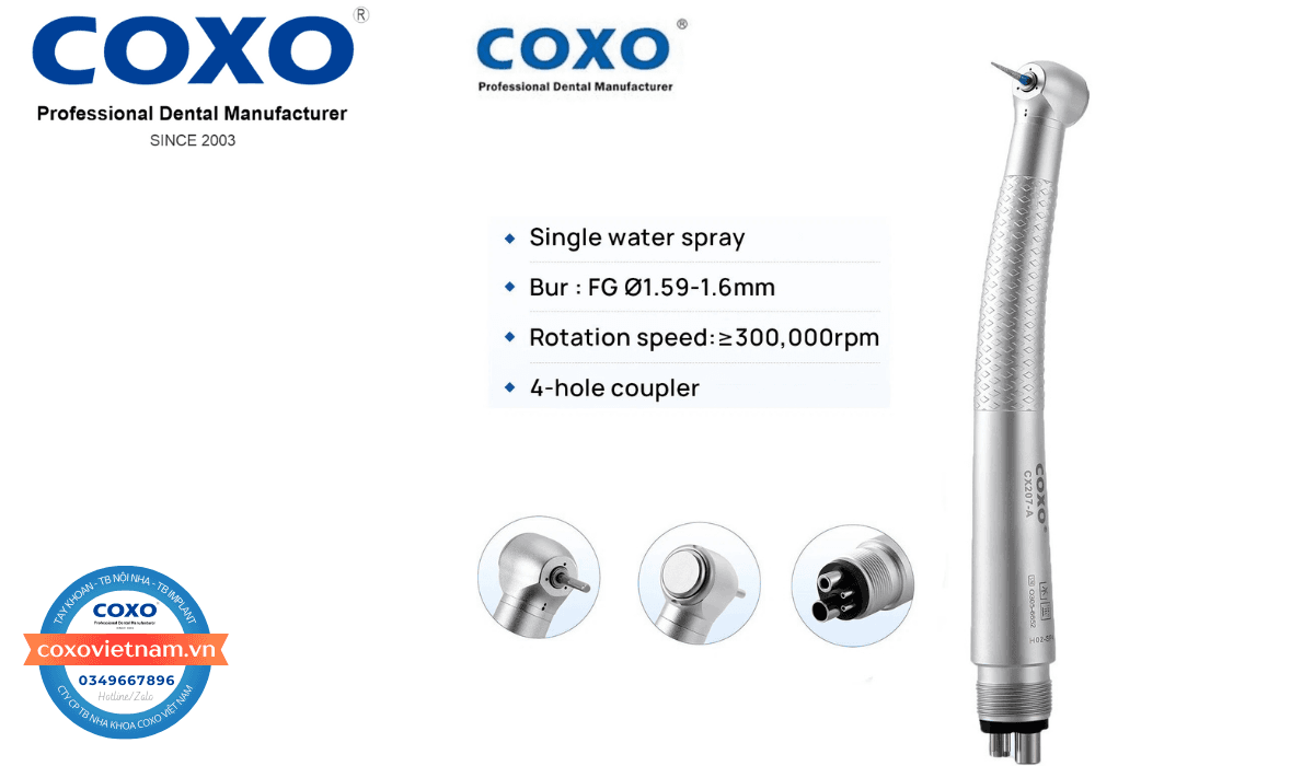 Tay khoan nhanh COXO 1 tia nước CX207-A